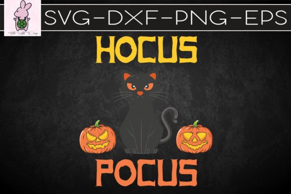 Black Cat Hocus Pocus Funny Halloween
