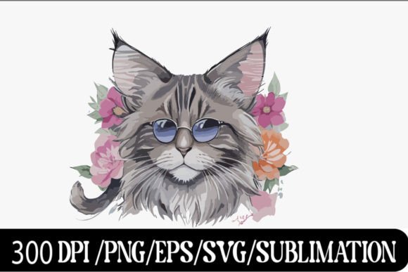 Cat Lover Tshirt Design 7