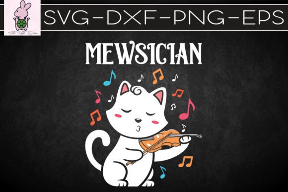 Mewsician - Violin Player Cat Violinist