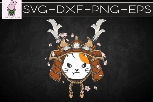 Samurai Cat Warrior Samurai Lovers Gift